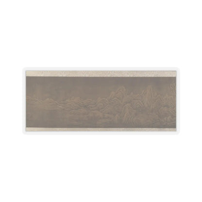 Unidentified artist - Mountains in the Snow - unknown v7 - STICKER Vinyl Kiss-Cut Decal