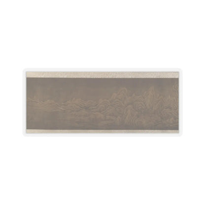Unidentified artist - Mountains in the Snow - unknown v7 - STICKER Vinyl Kiss-Cut Decal