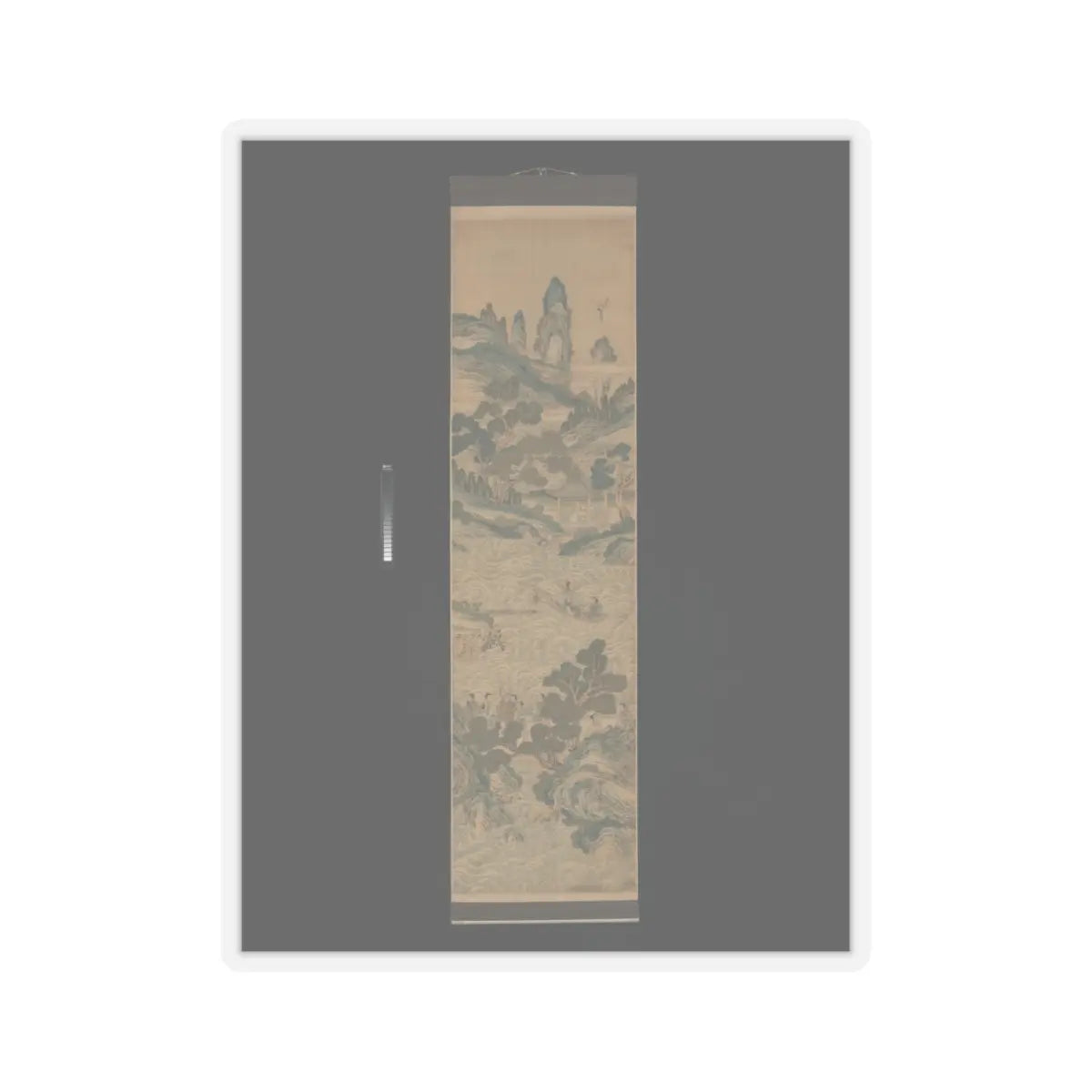 Unidentified artist - Mythical landscape with immortals - 19th century v10 - STICKER Vinyl Kiss-Cut Decal