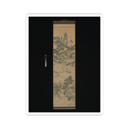 Unidentified artist - Mythical landscape with immortals - 19th century v10 - STICKER Vinyl Kiss-Cut Decal