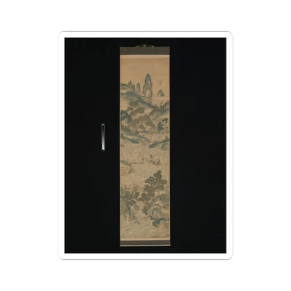 Unidentified artist - Mythical landscape with immortals - 19th century v10 - STICKER Vinyl Kiss-Cut Decal