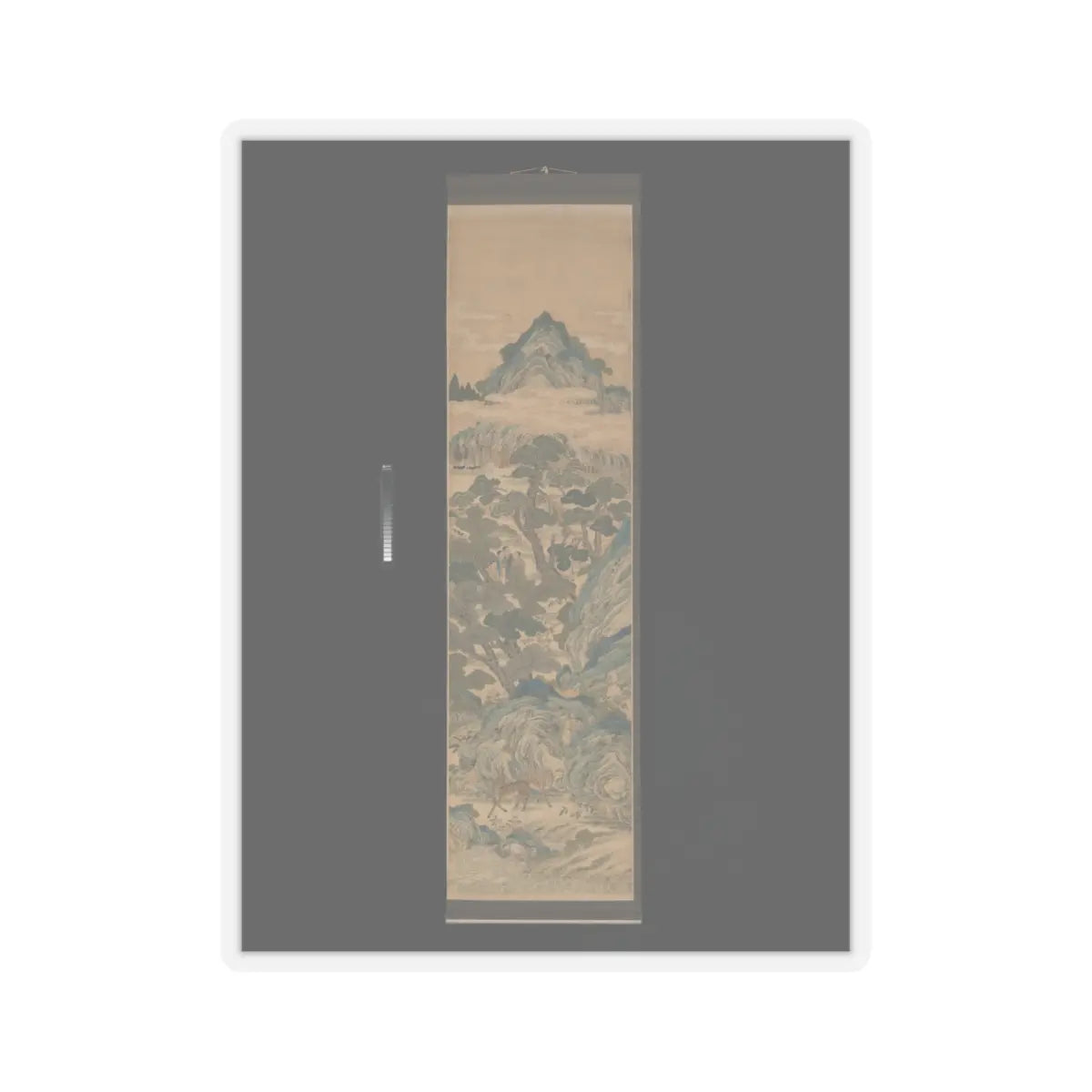 Unidentified artist - Mythical landscape with immortals - 19th century v2 - STICKER Vinyl Kiss-Cut Decal