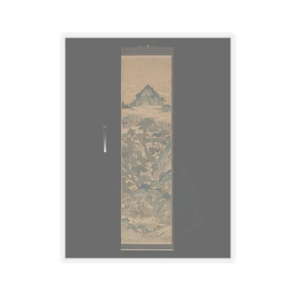 Unidentified artist - Mythical landscape with immortals - 19th century v2 - STICKER Vinyl Kiss-Cut Decal