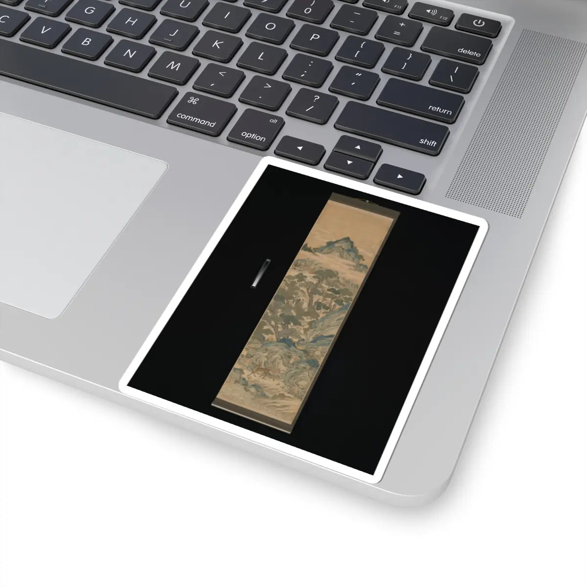 Unidentified artist - Mythical landscape with immortals - 19th century v2 - STICKER Vinyl Kiss-Cut Decal