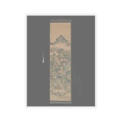 Unidentified artist - Mythical landscape with immortals - 19th century v2 - STICKER Vinyl Kiss-Cut Decal