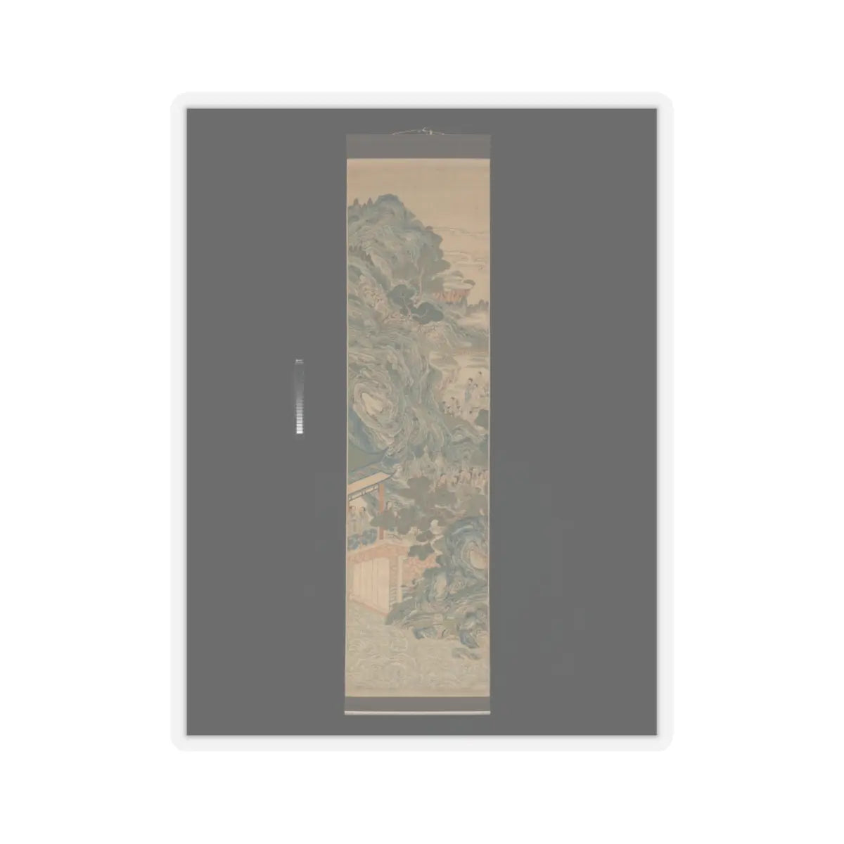 Unidentified artist - Mythical landscape with immortals - 19th century v3 - STICKER Vinyl Kiss-Cut Decal