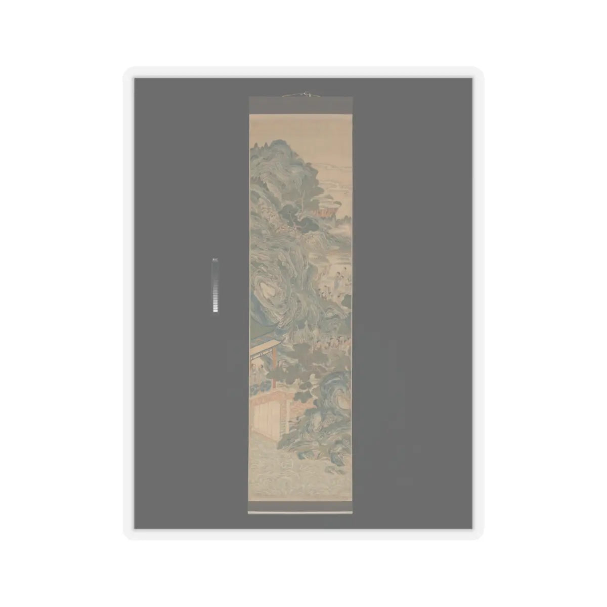 Unidentified artist - Mythical landscape with immortals - 19th century v3 - STICKER Vinyl Kiss-Cut Decal
