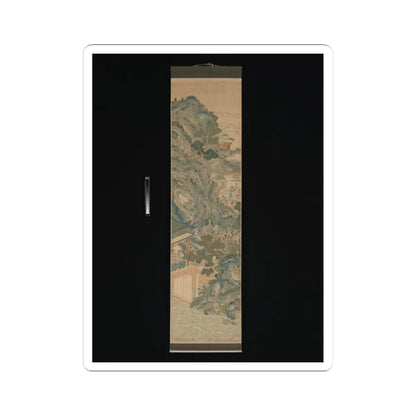 Unidentified artist - Mythical landscape with immortals - 19th century v3 - STICKER Vinyl Kiss-Cut Decal