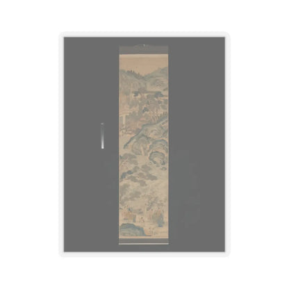 Unidentified artist - Mythical landscape with immortals - 19th century v5 - STICKER Vinyl Kiss-Cut Decal