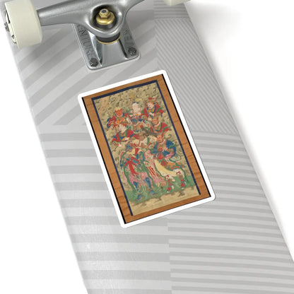 Unidentified artist - Nine Guardian Kings - unknown v1 - STICKER Vinyl Kiss-Cut Decal