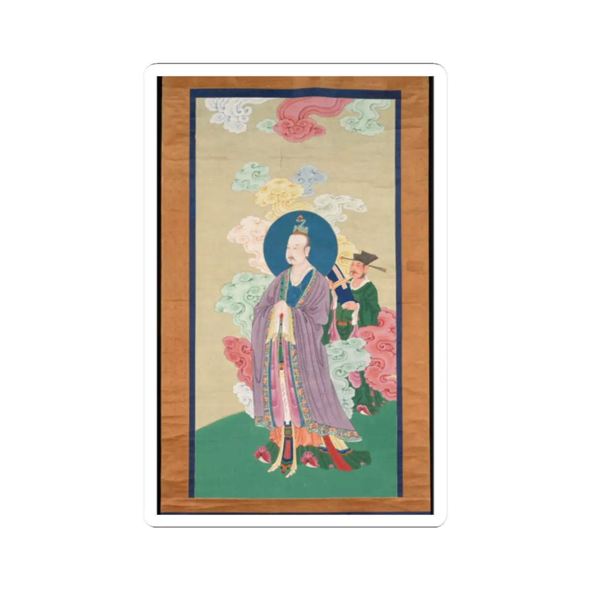 Unidentified artist - One of the Taoist Masters - unknown v1 - STICKER Vinyl Kiss-Cut Decal