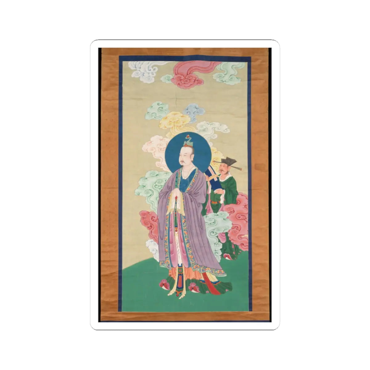 Unidentified artist - One of the Taoist Masters - unknown v1 - STICKER Vinyl Kiss-Cut Decal