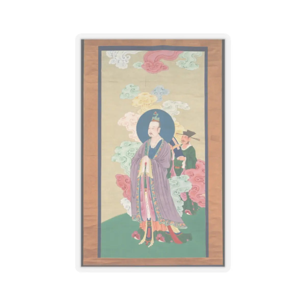 Unidentified artist - One of the Taoist Masters - unknown v1 - STICKER Vinyl Kiss-Cut Decal