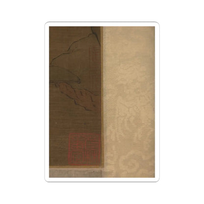 Unidentified artist - Orchid Pavilion or Lanting - unknown v10 - STICKER Vinyl Kiss-Cut Decal