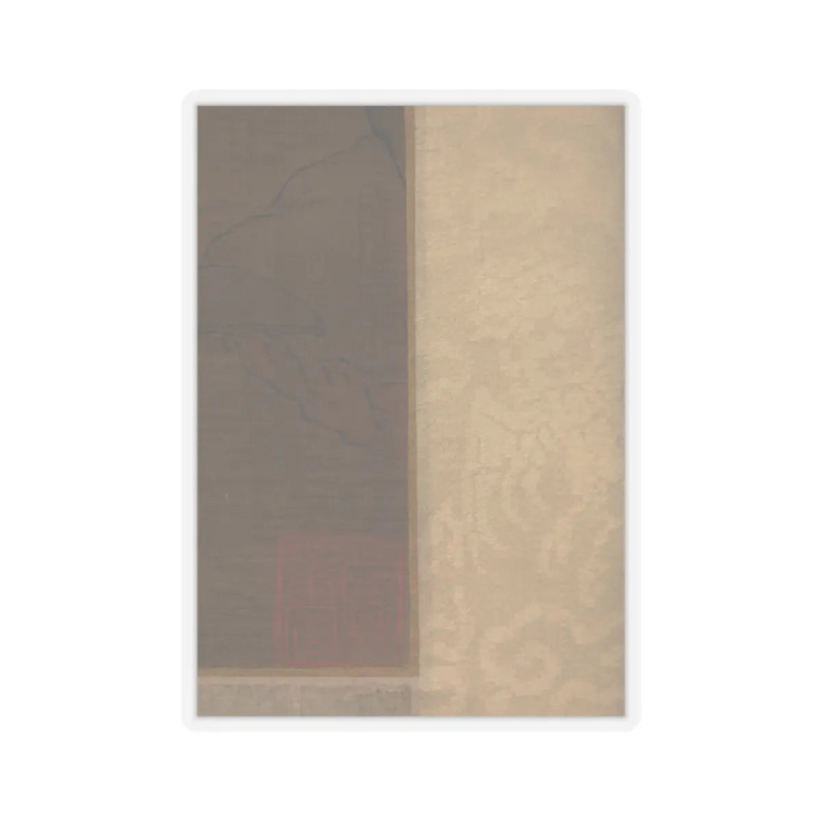Unidentified artist - Orchid Pavilion or Lanting - unknown v10 - STICKER Vinyl Kiss-Cut Decal