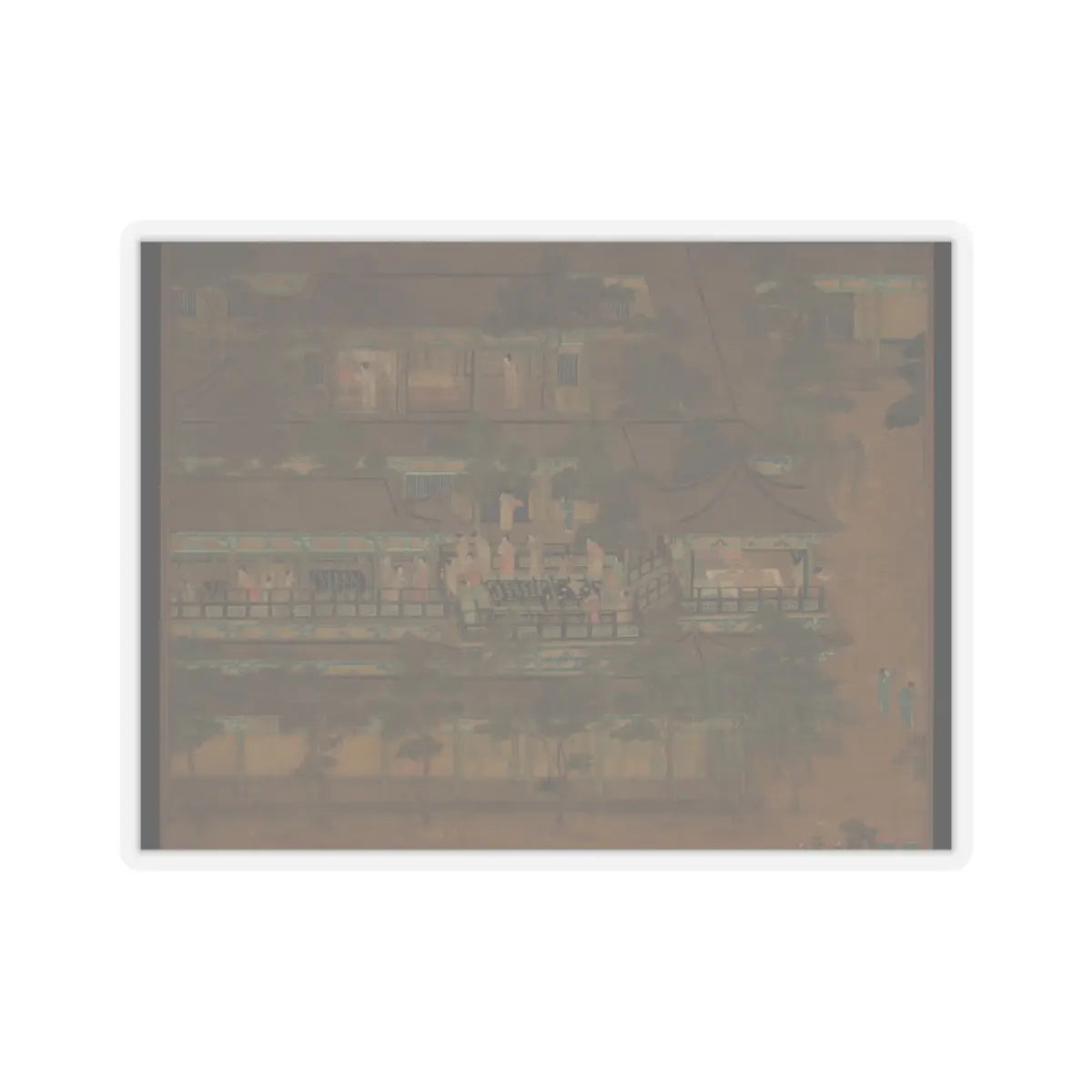 Unidentified artist - Palace banquet - unknown v8 - STICKER Vinyl Kiss-Cut Decal