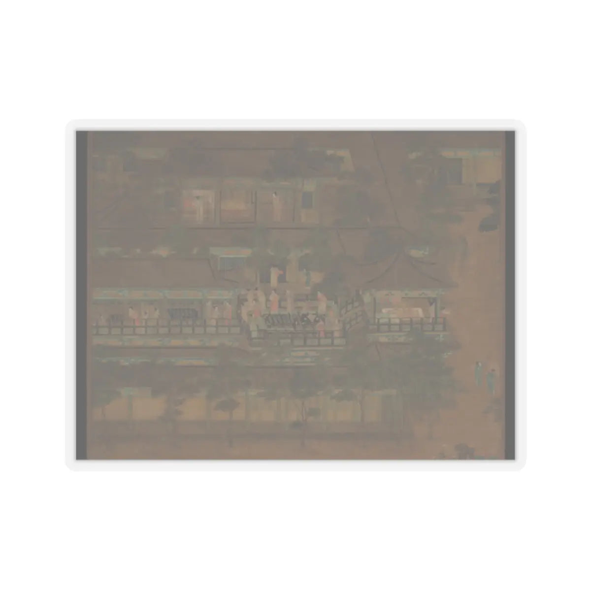 Unidentified artist - Palace banquet - unknown v8 - STICKER Vinyl Kiss-Cut Decal