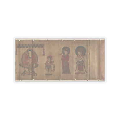 Unidentified artist - Part of a Buddhistic Sutra - dated 797 v3 - STICKER Vinyl Kiss-Cut Decal