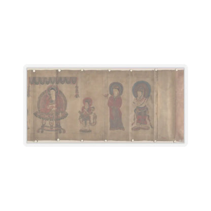 Unidentified artist - Part of a Buddhistic Sutra - dated 797 v3 - STICKER Vinyl Kiss-Cut Decal