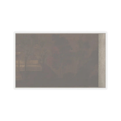 Unidentified artist - Pavilion with Figures - unknown v7 - STICKER Vinyl Kiss-Cut Decal