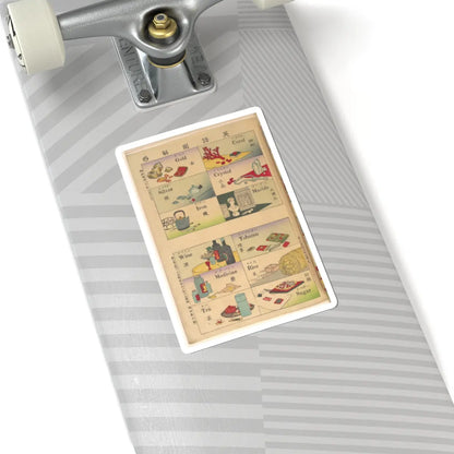 SKU:TSS-STICK-NDNRTS-6X6-42 Sizes:6" × 6" Types:White
