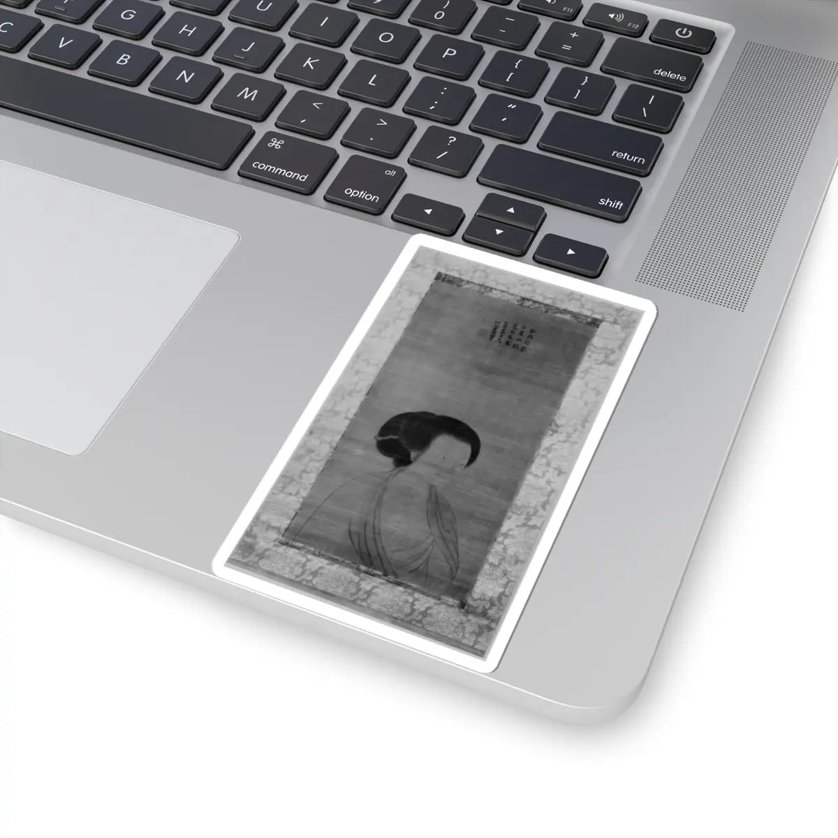 Unidentified artist - Portrait of a Lady - 14th century - STICKER Vinyl Kiss-Cut Decal