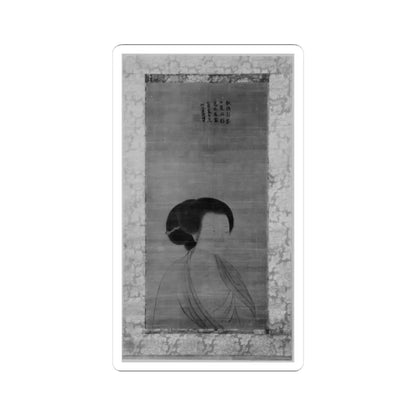 Unidentified artist - Portrait of a Lady - 14th century - STICKER Vinyl Kiss-Cut Decal