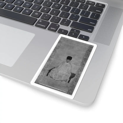 Unidentified artist - Portrait of a Scholar - 17th–18th century - STICKER Vinyl Kiss-Cut Decal