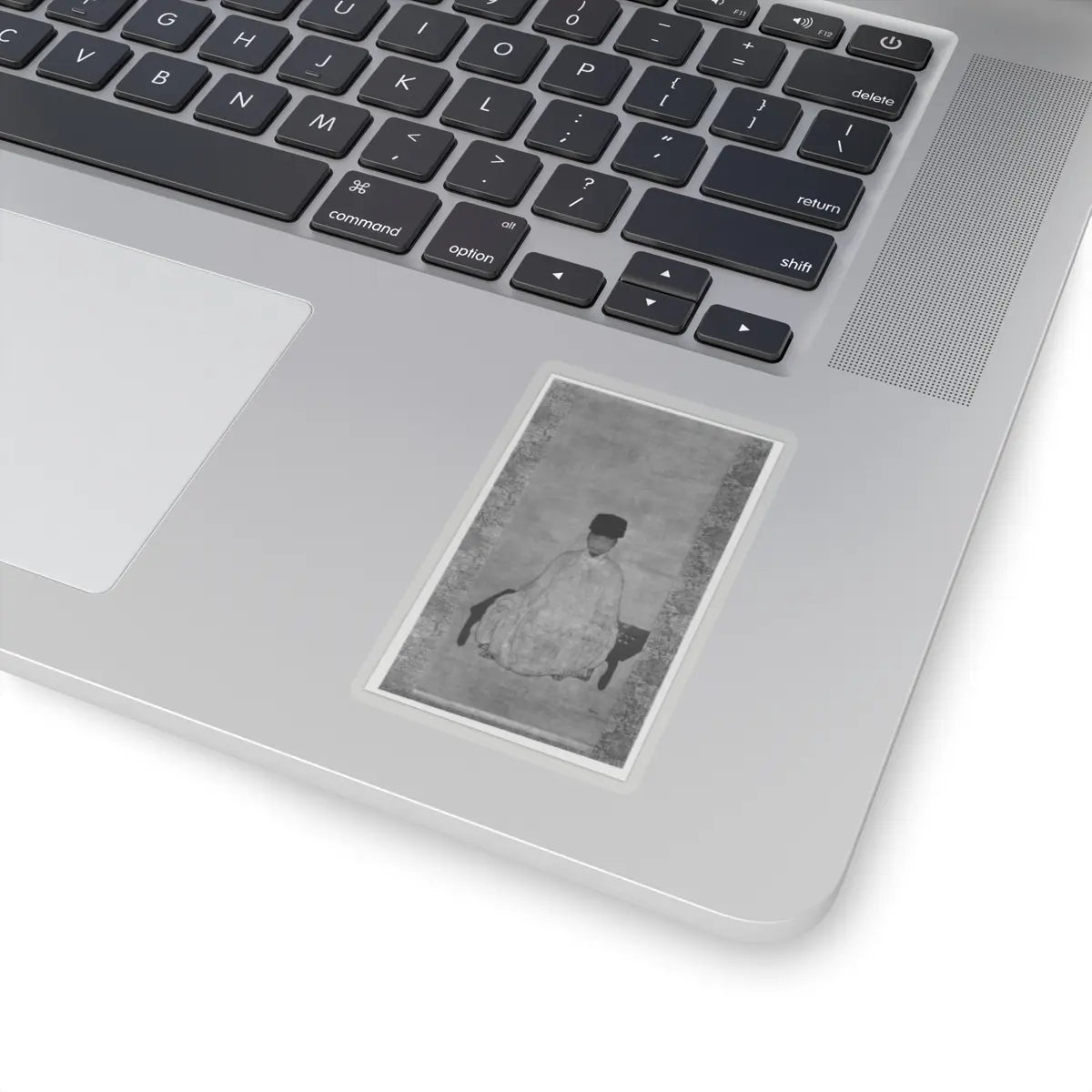 Unidentified artist - Portrait of a Scholar - 17th–18th century - STICKER Vinyl Kiss-Cut Decal