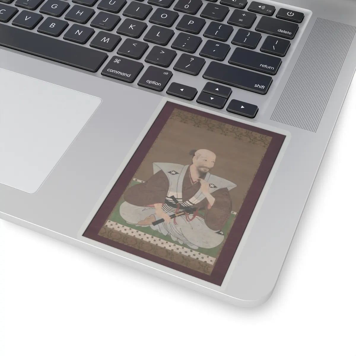 Unidentified artist - Portrait of a Warrior - late 16th century v1 - STICKER Vinyl Kiss-Cut Decal