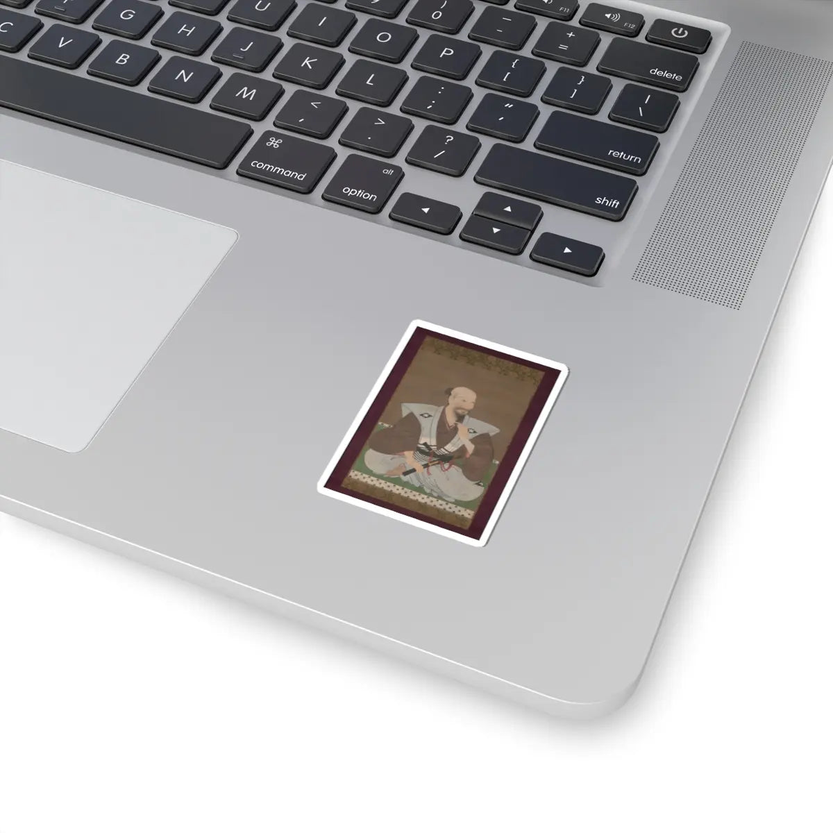 Unidentified artist - Portrait of a Warrior - late 16th century v1 - STICKER Vinyl Kiss-Cut Decal
