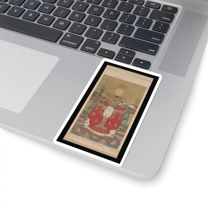 Unidentified artist - Portrait of Madame Wei Yixie - 19th century v2 - STICKER Vinyl Kiss-Cut Decal