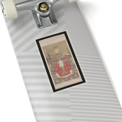 Unidentified artist - Portrait of Madame Wei Yixie - 19th century v2 - STICKER Vinyl Kiss-Cut Decal