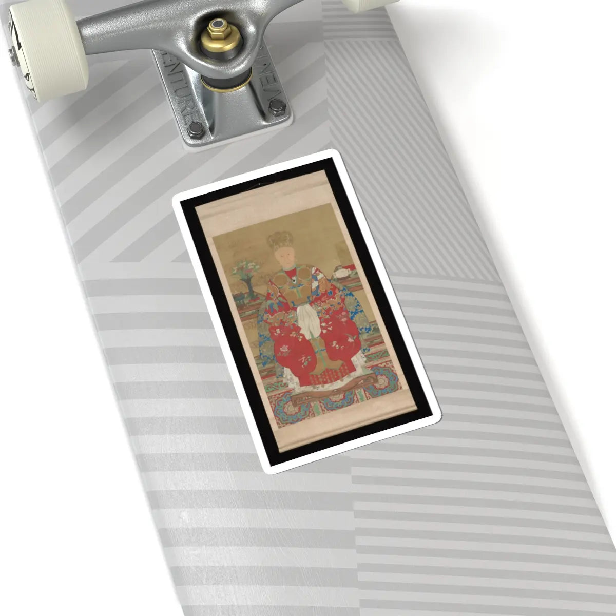 Unidentified artist - Portrait of Madame Wei Yixie - 19th century v2 - STICKER Vinyl Kiss-Cut Decal