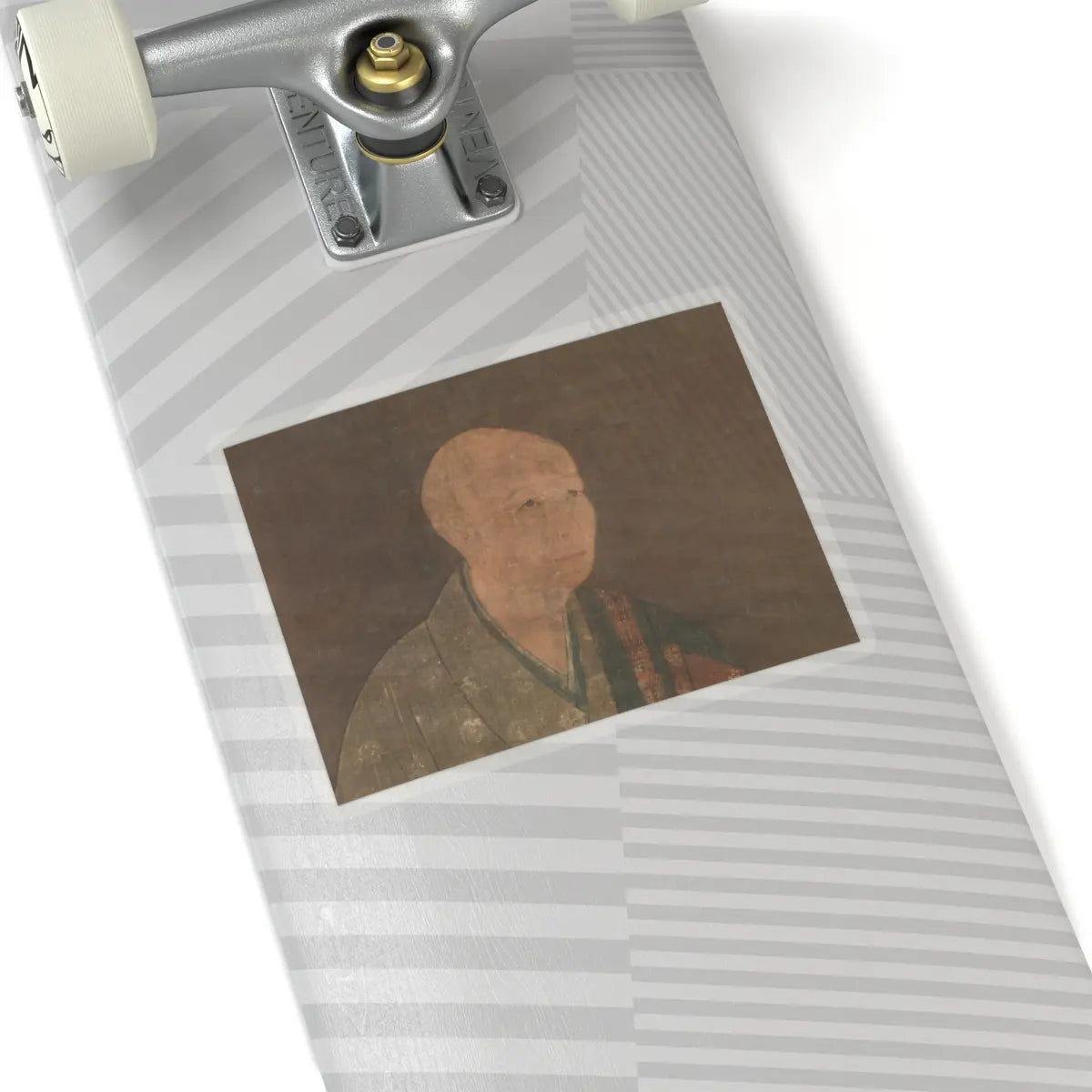 Unidentified artist - Portrait of Shun'oku Myōha - ca. 1383 v2 - STICKER Vinyl Kiss-Cut Decal