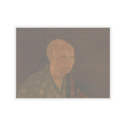 Unidentified artist - Portrait of Shun'oku Myōha - ca. 1383 v2 - STICKER Vinyl Kiss-Cut Decal