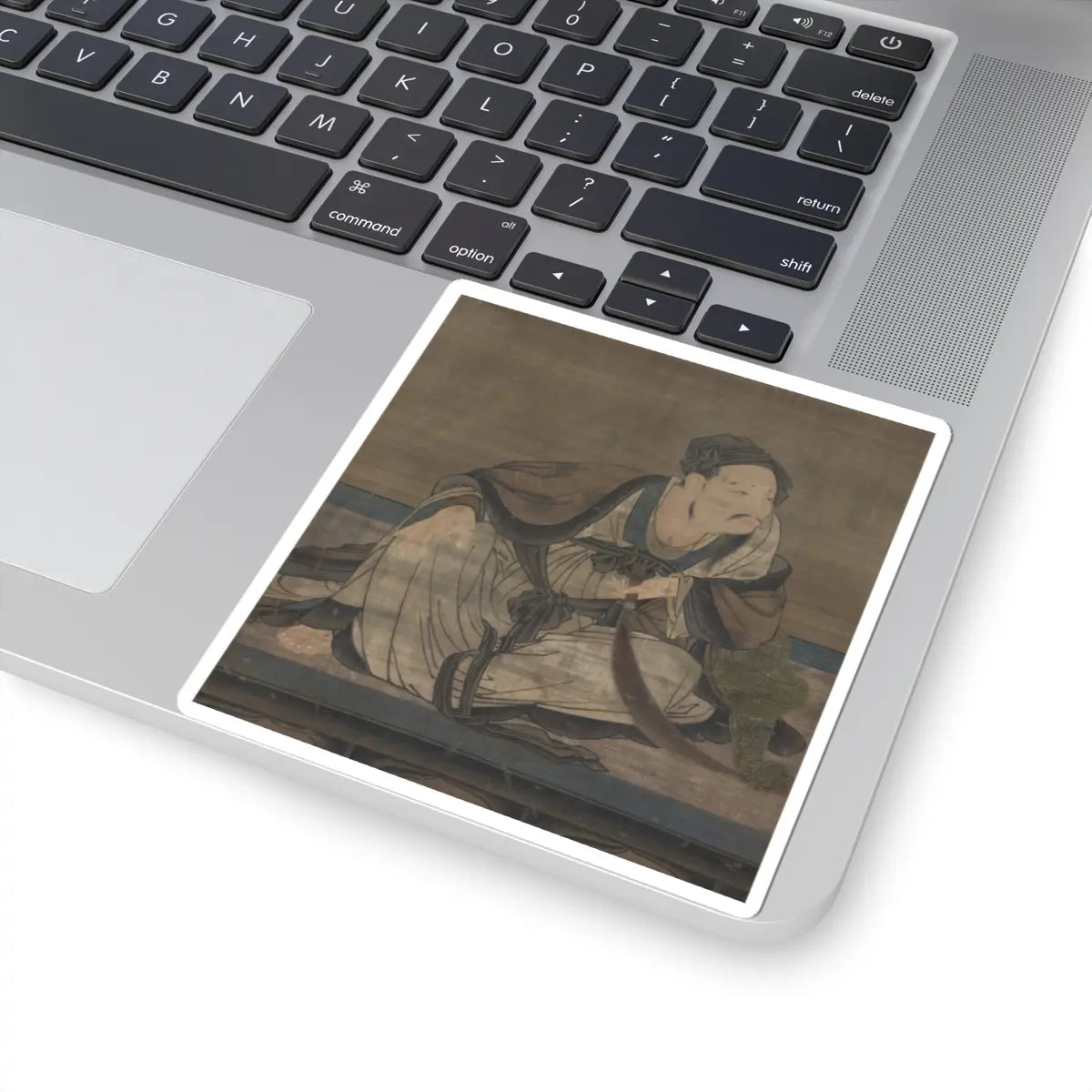 Unidentified artist - Portrait of Vimalakirti - unknown v3 - STICKER Vinyl Kiss-Cut Decal