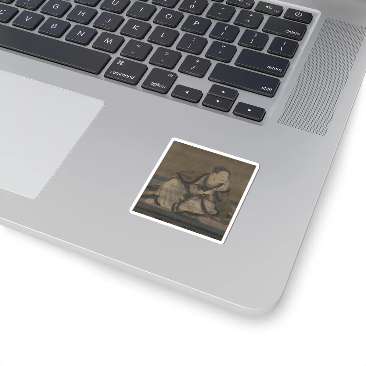Unidentified artist - Portrait of Vimalakirti - unknown v3 - STICKER Vinyl Kiss-Cut Decal