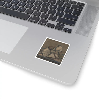 Unidentified artist - Portrait of Vimalakirti - unknown v3 - STICKER Vinyl Kiss-Cut Decal