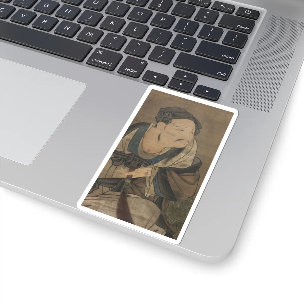 Unidentified artist - Portrait of Vimalakirti - unknown v4 - STICKER Vinyl Kiss-Cut Decal