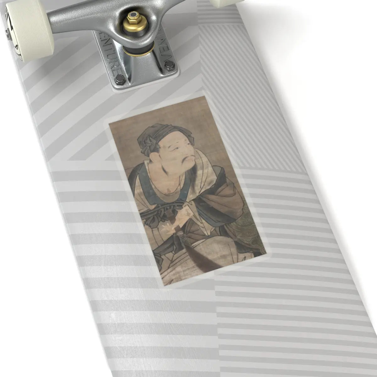 Unidentified artist - Portrait of Vimalakirti - unknown v4 - STICKER Vinyl Kiss-Cut Decal