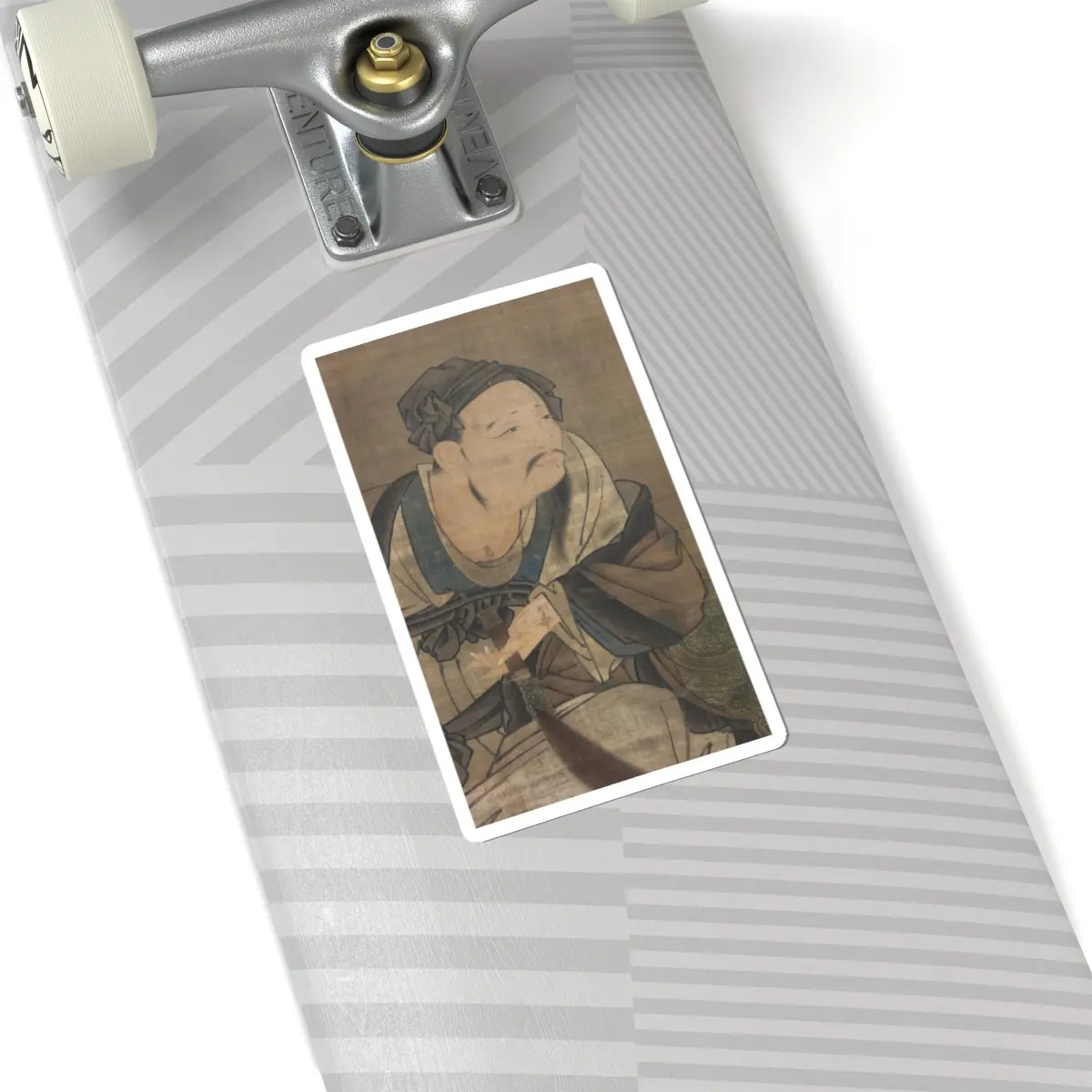 Unidentified artist - Portrait of Vimalakirti - unknown v4 - STICKER Vinyl Kiss-Cut Decal