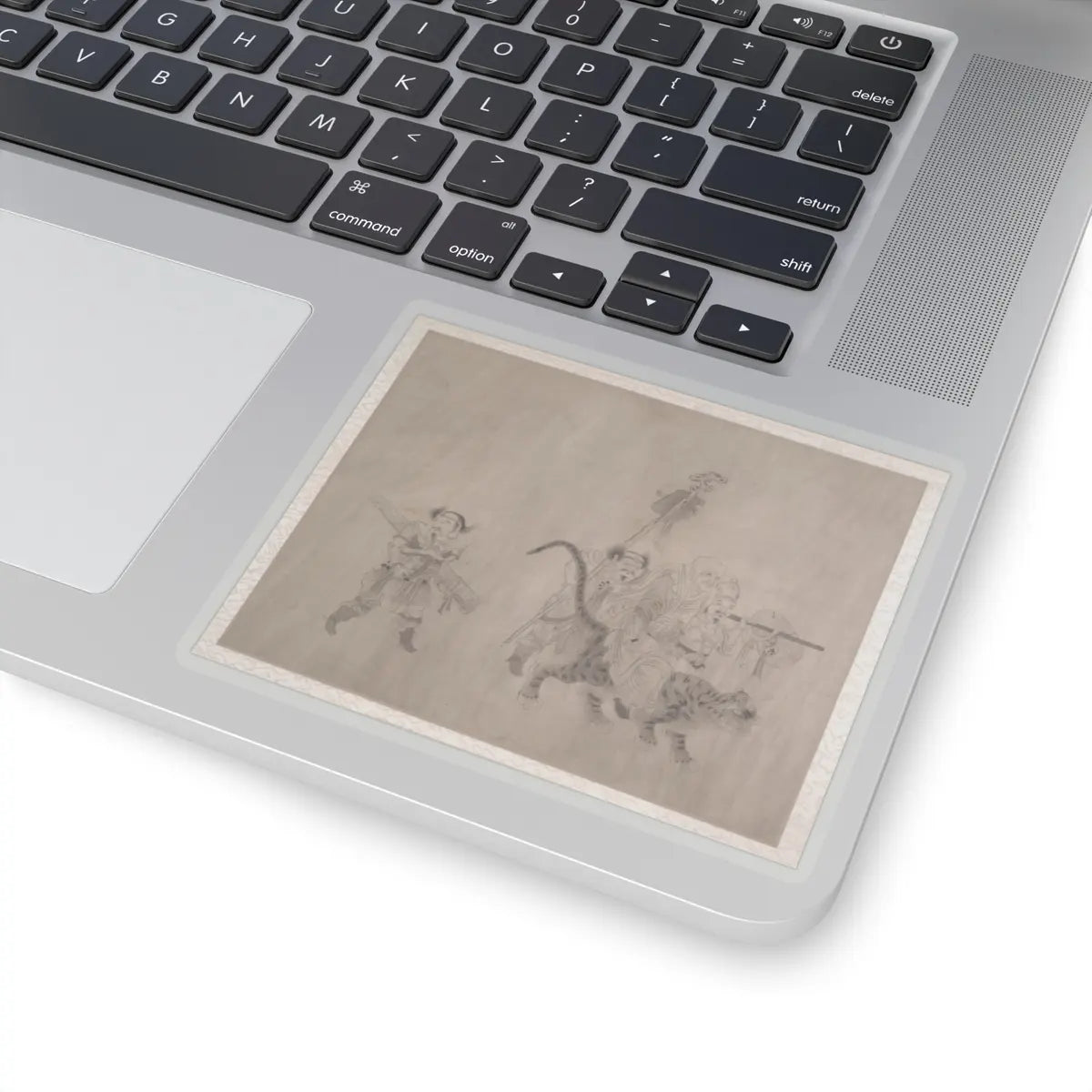 Unidentified artist - Procession of Arhats - unknown v10 - STICKER Vinyl Kiss-Cut Decal