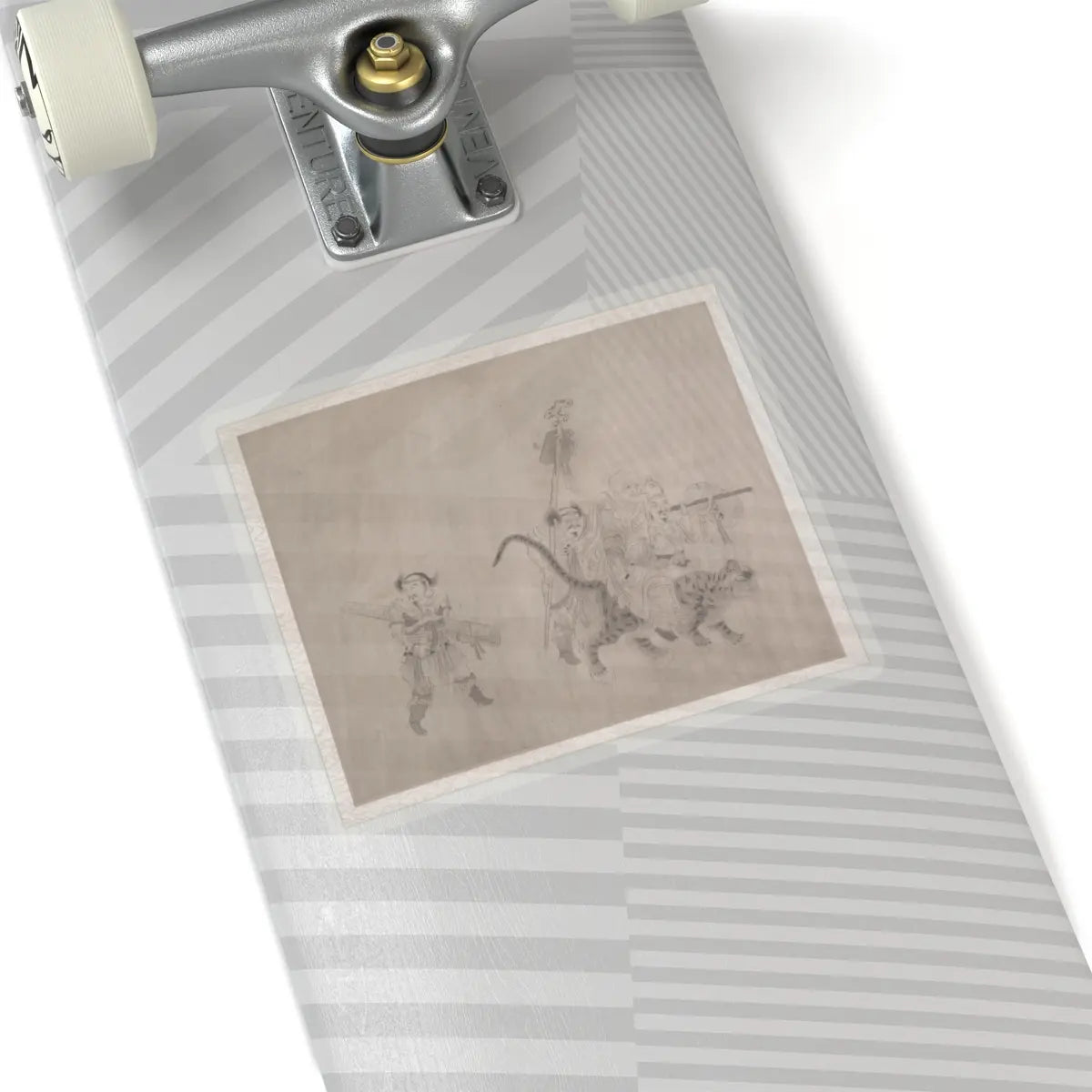 Unidentified artist - Procession of Arhats - unknown v10 - STICKER Vinyl Kiss-Cut Decal