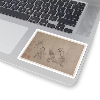 Unidentified artist - Procession of Arhats - unknown v3 - STICKER Vinyl Kiss-Cut Decal