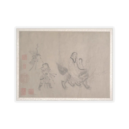 Unidentified artist - Procession of Arhats - unknown v3 - STICKER Vinyl Kiss-Cut Decal