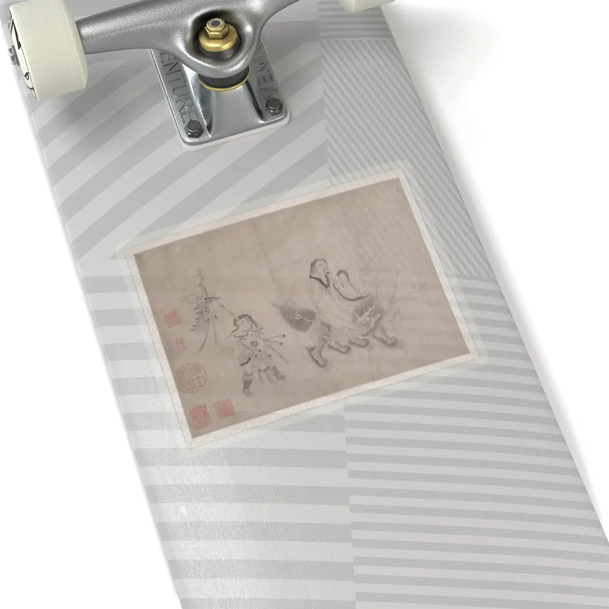 Unidentified artist - Procession of Arhats - unknown v3 - STICKER Vinyl Kiss-Cut Decal