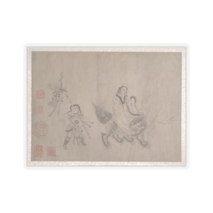 Unidentified artist - Procession of Arhats - unknown v3 - STICKER Vinyl Kiss-Cut Decal