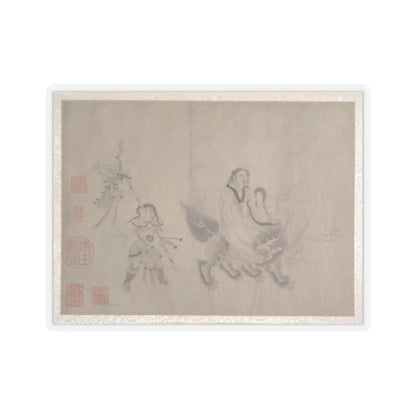 Unidentified artist - Procession of Arhats - unknown v3 - STICKER Vinyl Kiss-Cut Decal