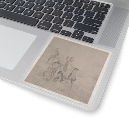 Unidentified artist - Procession of Arhats - unknown v7 - STICKER Vinyl Kiss-Cut Decal